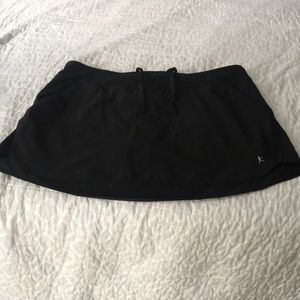 Danskin black skirt, used
